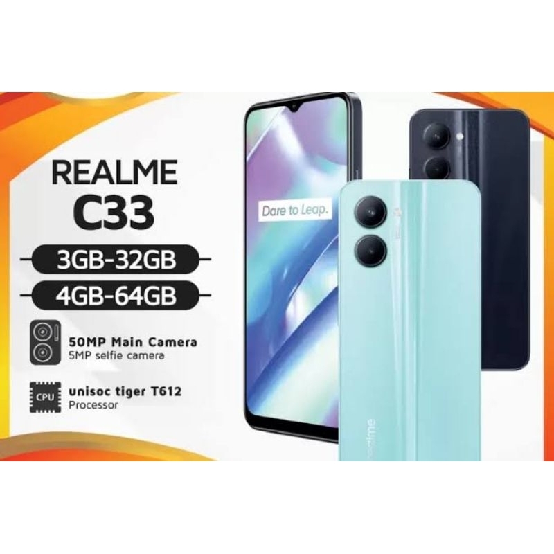Realme C33 4/64 black