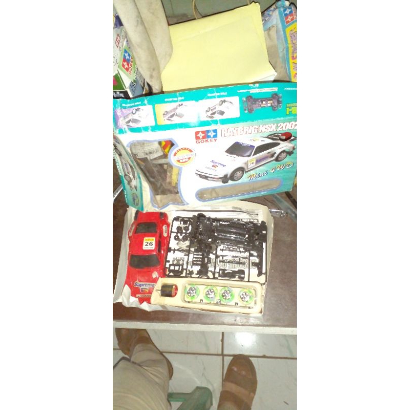 Tamiya mobil sport Porche Gokey