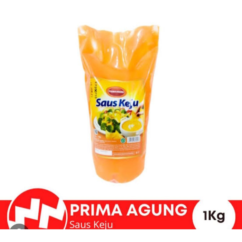 

Saos Keju 1kg saus keju prima agung