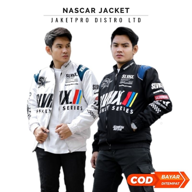 Jaket Nascar Racing SLVHX Tebal / Nascar Jacket Salvio Hexia