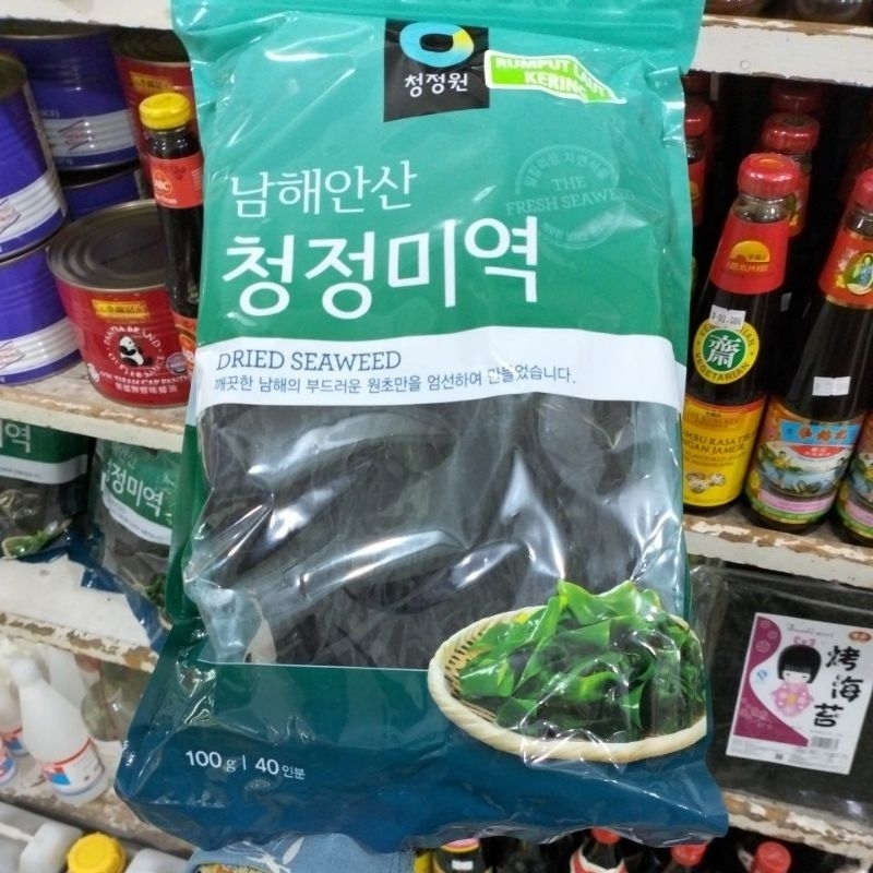 

cjo dried seaweed 100gr impor korea