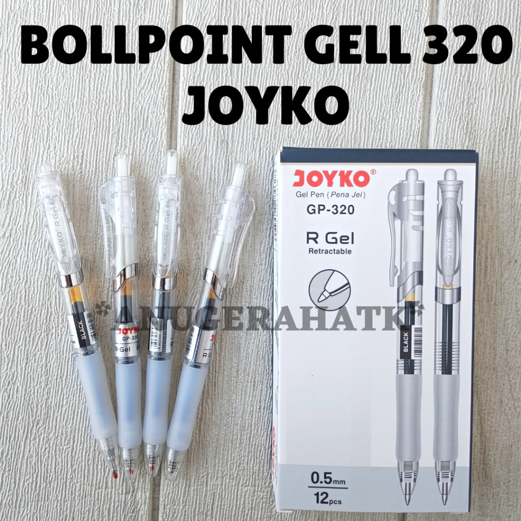 

Gel Pen Pulpen Pena Joyko GP-320 Gel 0.5 mm