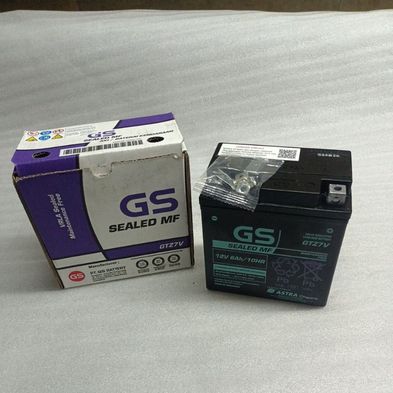 aki accu GS GTZ7V ASTRA ORI NMAX