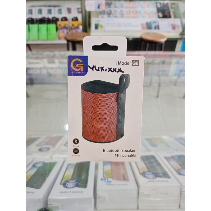 G-power bluetooth speaker G6 plasmaponsel