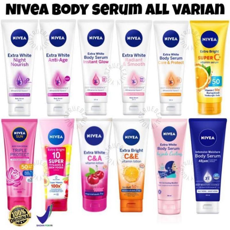 Nivea Body Lotion/Body Serum