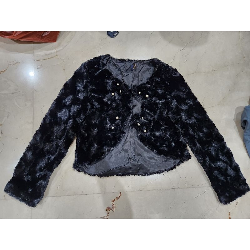 outer bulu hitam Alice and the Pirates asli Jepang