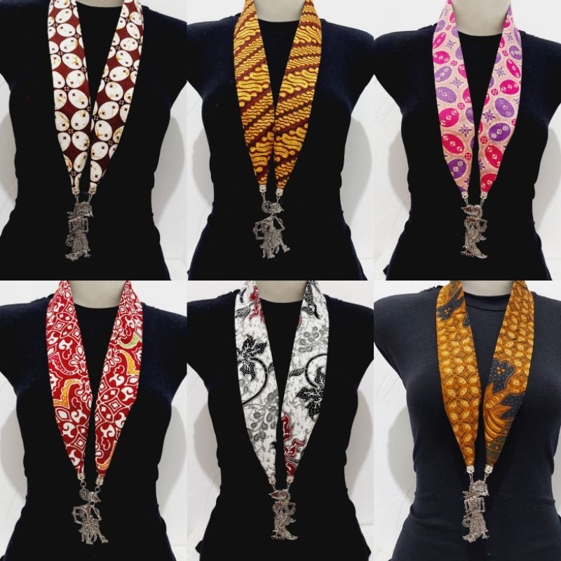 Kalung batik wayang 03110419