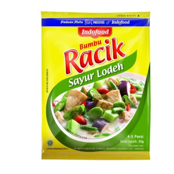 

BUMBU RACIK SAYUR LODEH 25gr