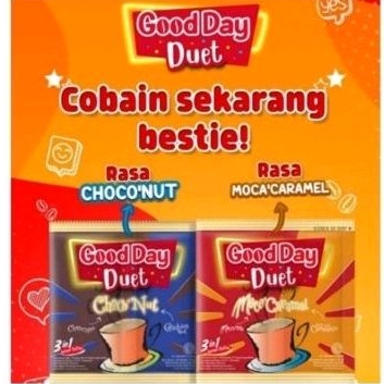 

Good day choco nut dan mocca caramel isi 10 sachet