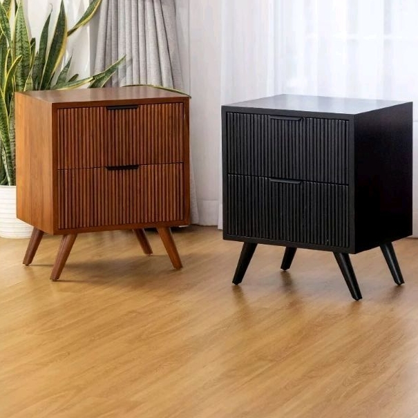 meja nakas samping kamar tidur minimalis kiya jepara furniture