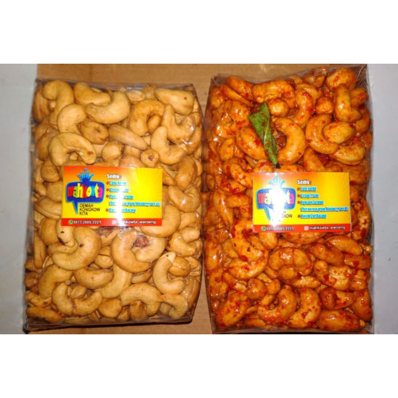 

1 KG Kacang Mete Mateng Fresh / Mete Original / Mete Goreng Asli Wonogiri / Kacang Mede Khas Wonogiri