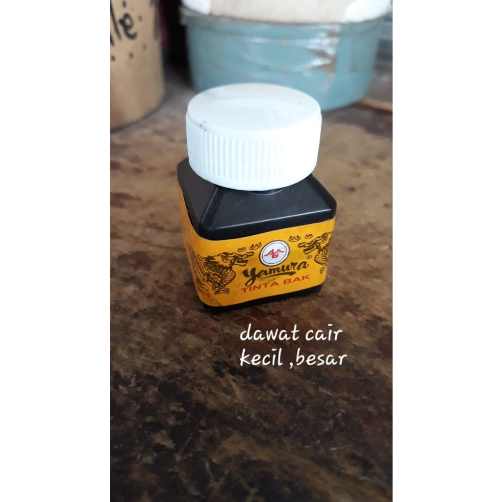 

[GROSIR] Tinta bak hitam dawat CAIR sipat tukang GROSIR PER KOTAK BESAR ISI 12 PCS, KECIL ISI 24 PCS