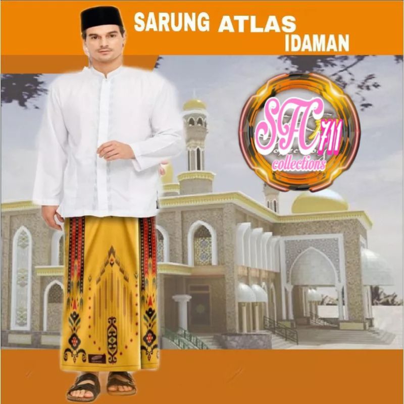 SFCSGE SARUNG ATLAS idaman motif BHS SGS SGE SGF