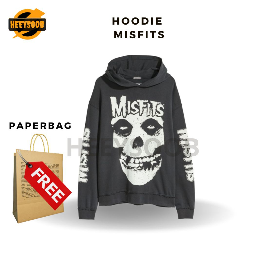 Hoodie Misfits Jaket Sweater Hoodie Pria Wanita