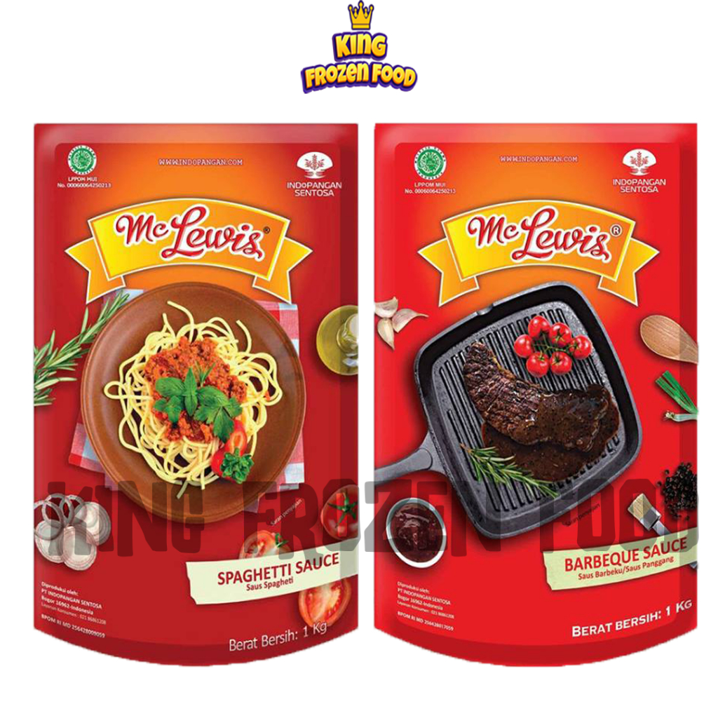 

Mc Lewis sauce Spaghetti/Barbeque Isi 1KG