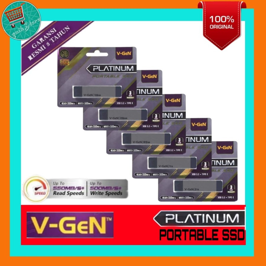V-Gen Platinum Portable SSD 2TB