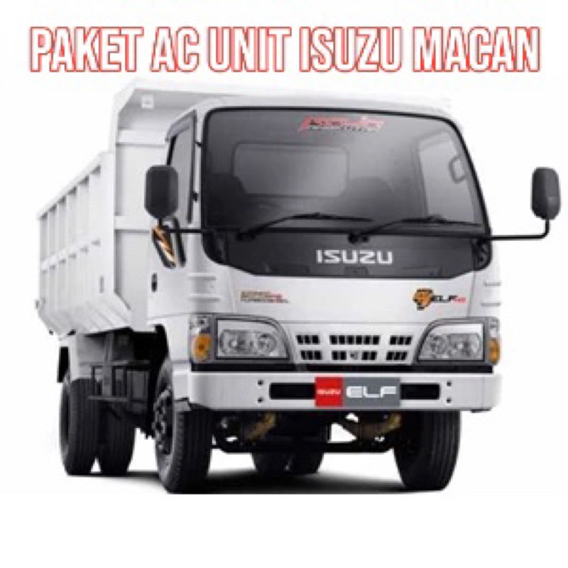 Paket Ac Unit Isuzu Macan Pasang bawah Sanden Ac Mobil Truk