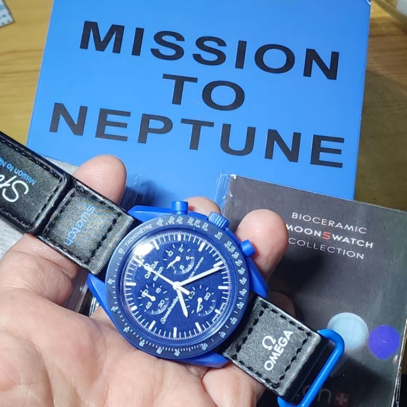 Jam tangan SWATCH X Mission to Neptune