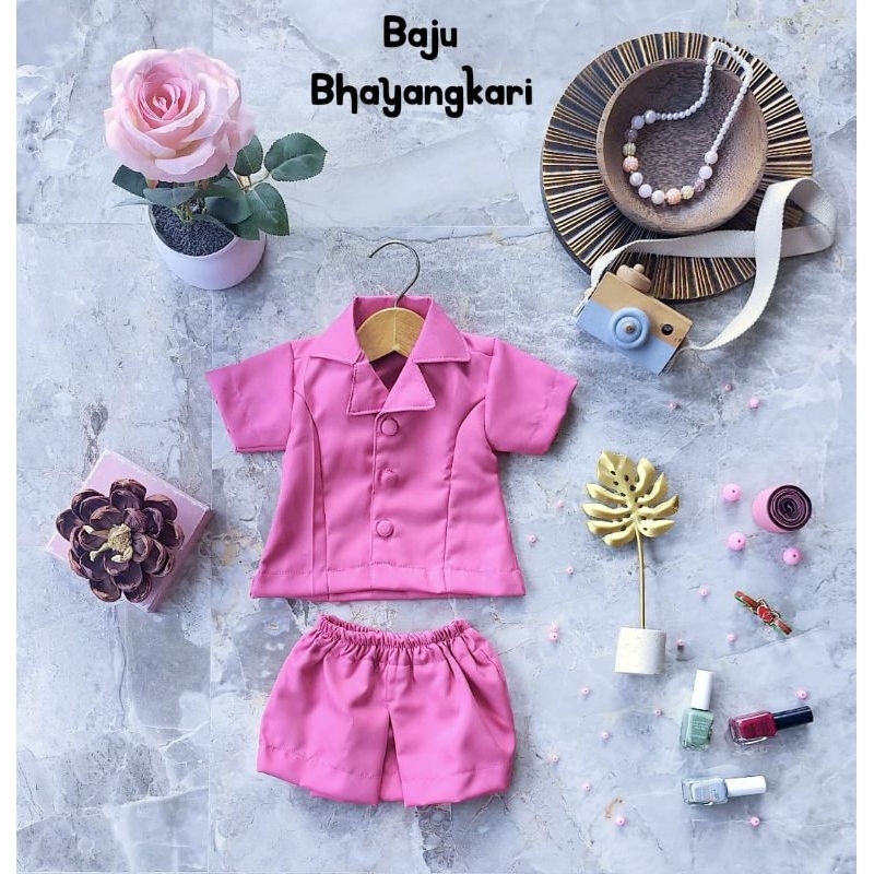 seragam bhayangkari anak terbaru/baju profesi anak/kostum bhayangkari anak/baju bhayangkari anak