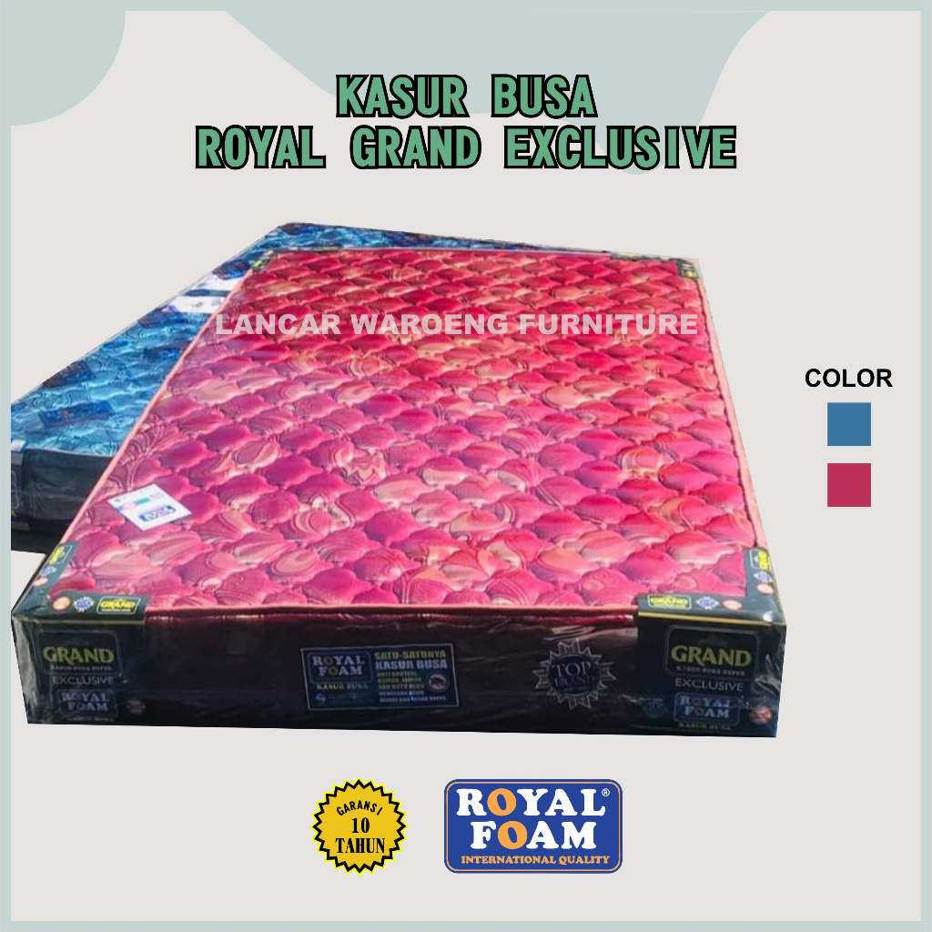 KASUR BUSA ROYAL GRAND EXCLUSIVE (RGE) | ROYAL FOAM