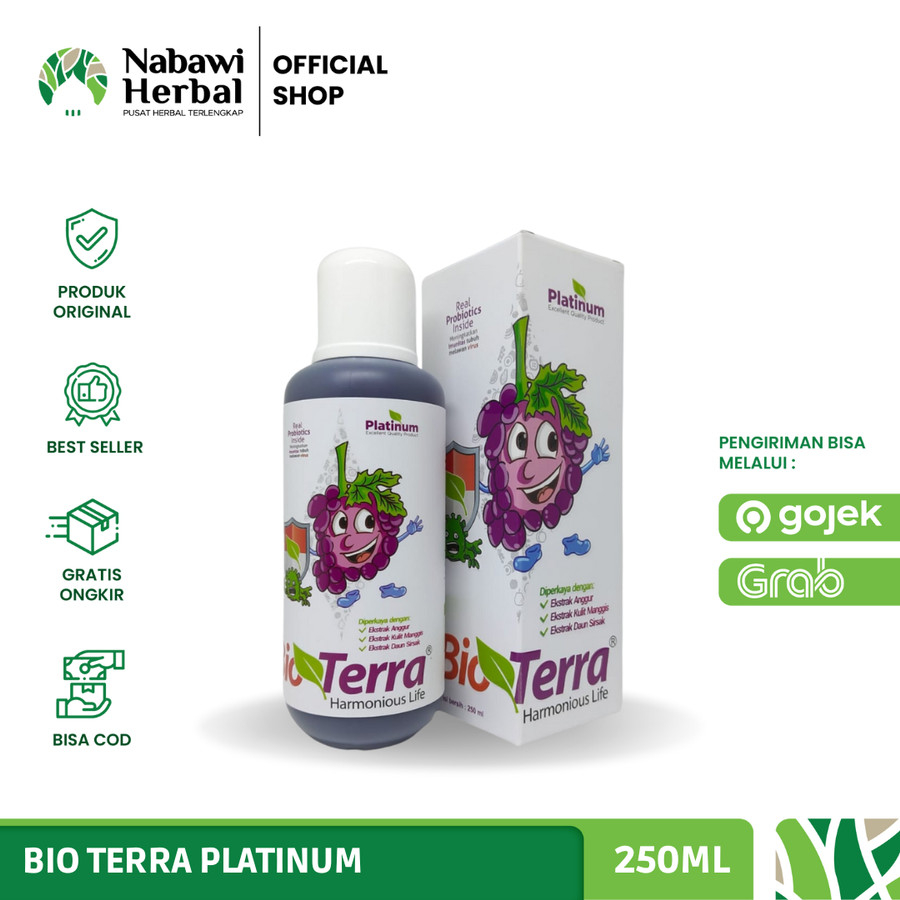 

BIO TERRA PLATINUM - Suplemen Daya Tahan Tubuh 250ML