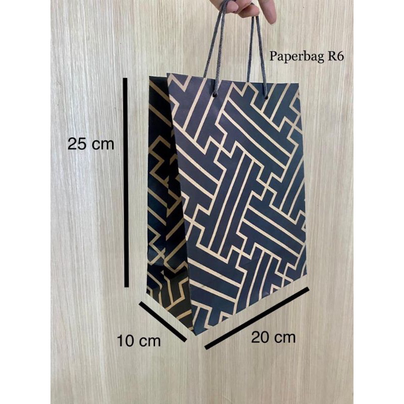 

[TERMURAH] PAPERBAG MOTIF MINIMALIS UKURAN 20x10x25