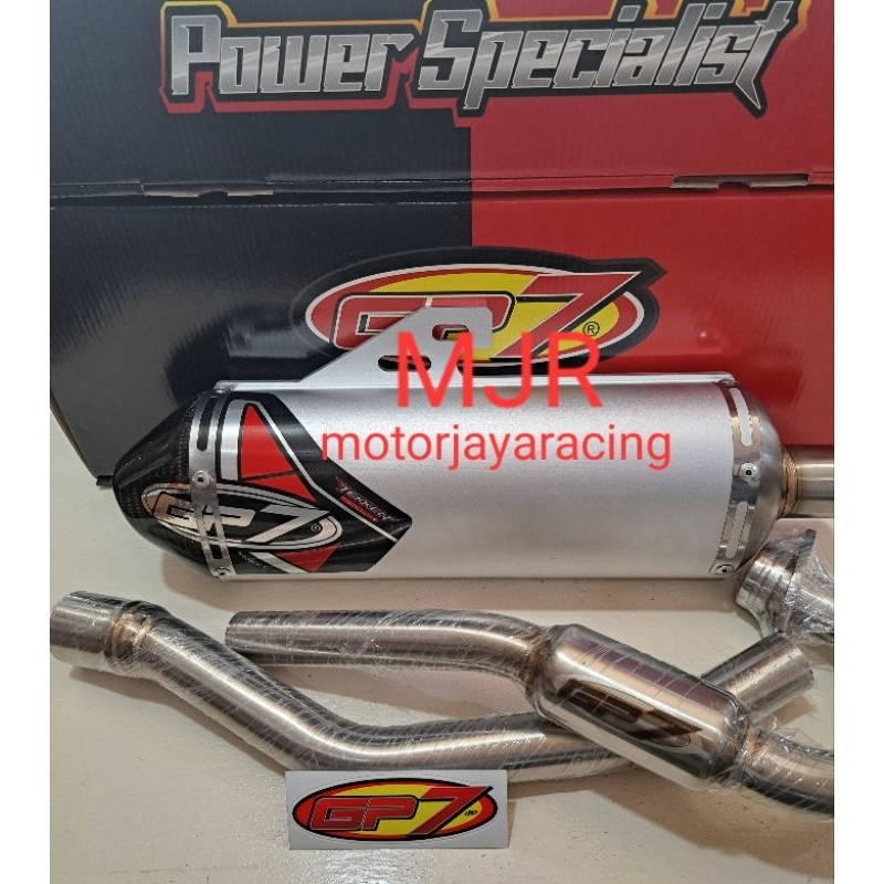 KENALPOT GP-7 TEKKEN KARBON MAX 4.1 BORE UP KLX-CRF