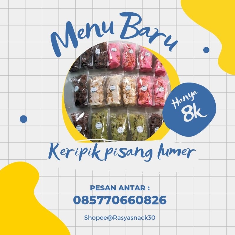 

Keripik pisang lumer