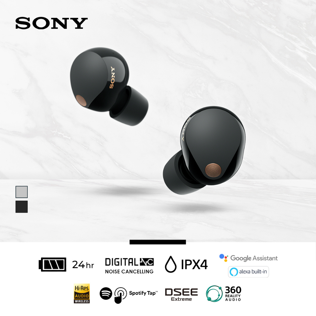 Sony WF-1000XM5 Truly Wireless Handsfree Noise Cancelling up to 24h For Android &amp; IOS