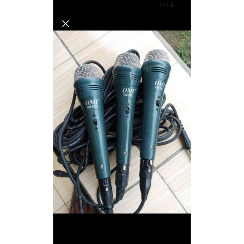 microfon omi,,mic dengan kabel