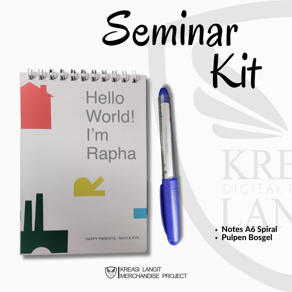 

SEMINAR KIT NOTES PULPEN l SEMINAR KIT MURAH l SEMINAR KIT CUSTOM