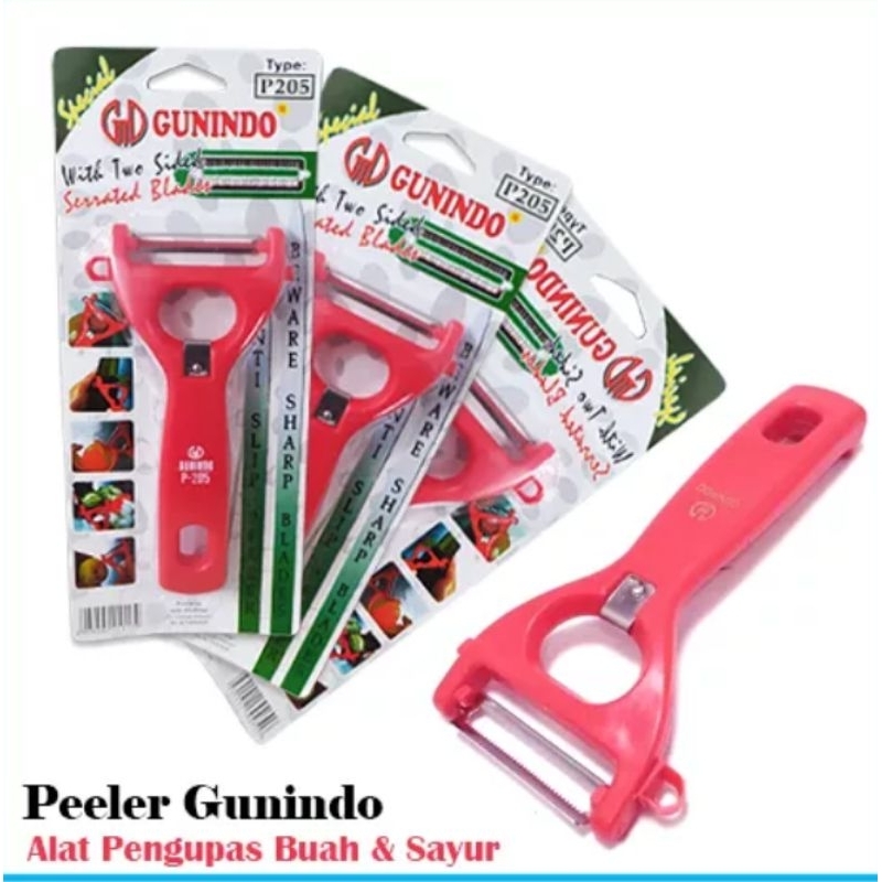 Alat pengupas buah / alat kupas sayur /peeler GUNINDO