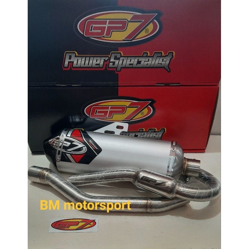 Knalpot Gp7 Max 4.0 KLX 150r-KLX Dtracker-KLX s/L-CRF 150L Original GP7