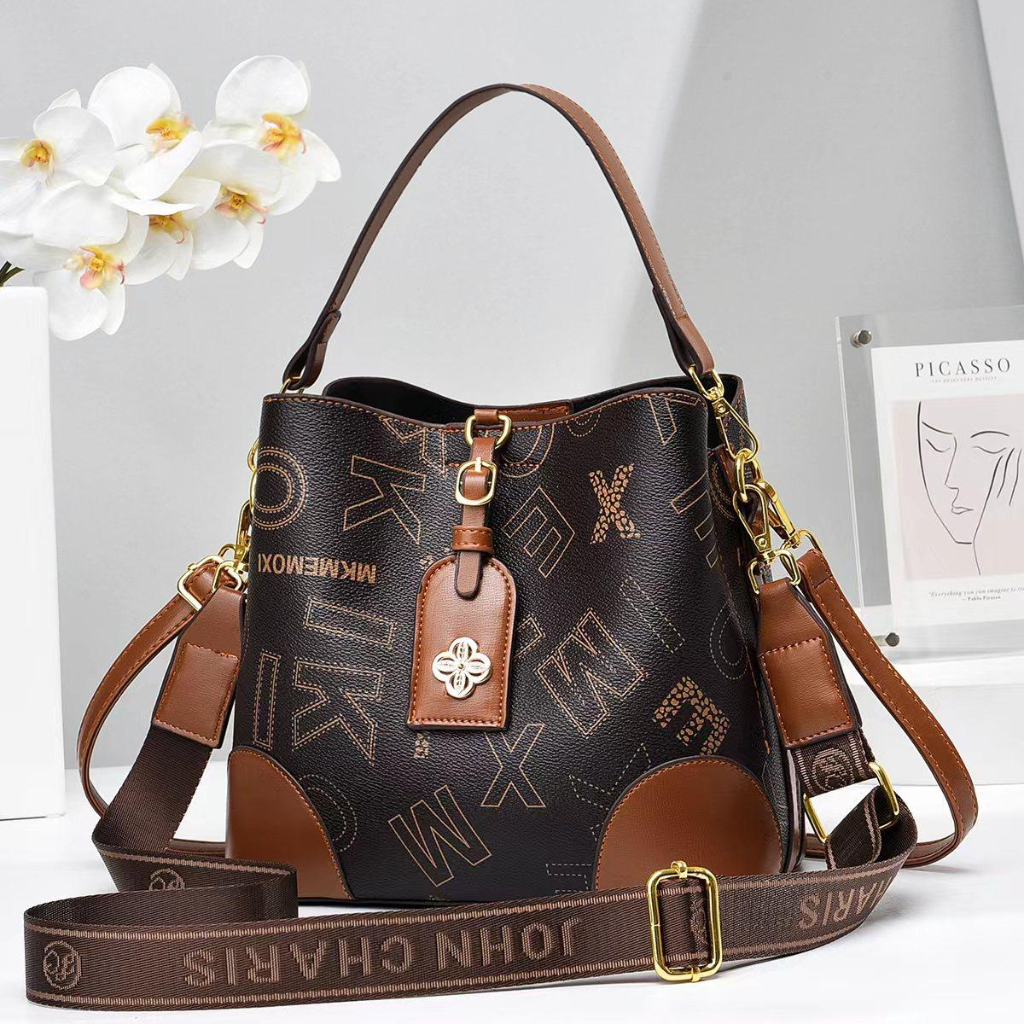 MARDIBAG IMPORT - BQ3672 (Paperbag) Tas Wanita Selempang Impor Tas Bucket Cewek Elegan Murah ZCJ2494