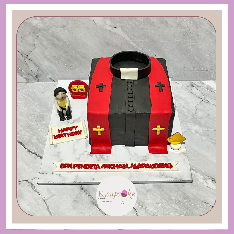 

cake elegant BY Niacupcakes - Cake ulang tahun - Cake pendeta