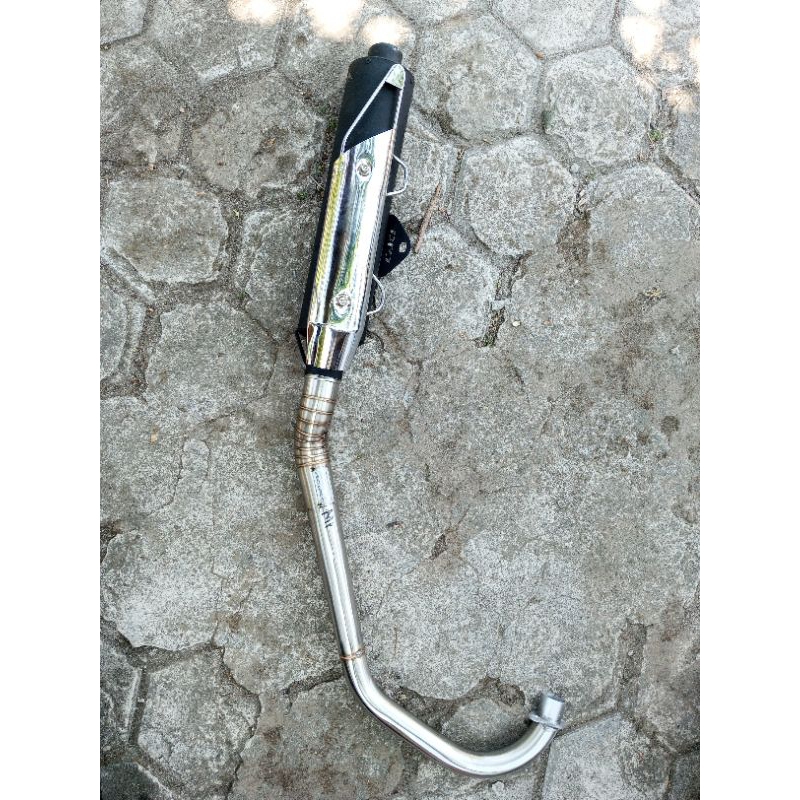 KENALPOT SCORPIO ORIGINAL DPJ SET LEHER GREAD B PNP CB,GL,MP