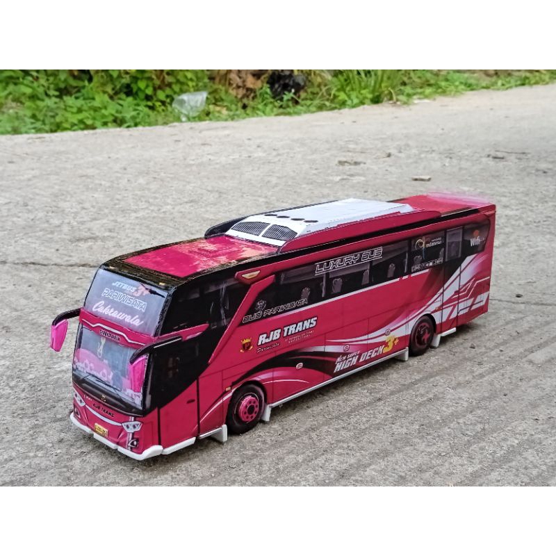PAPERCRAFT BUS RJB TRANS "CAKRAWALA"