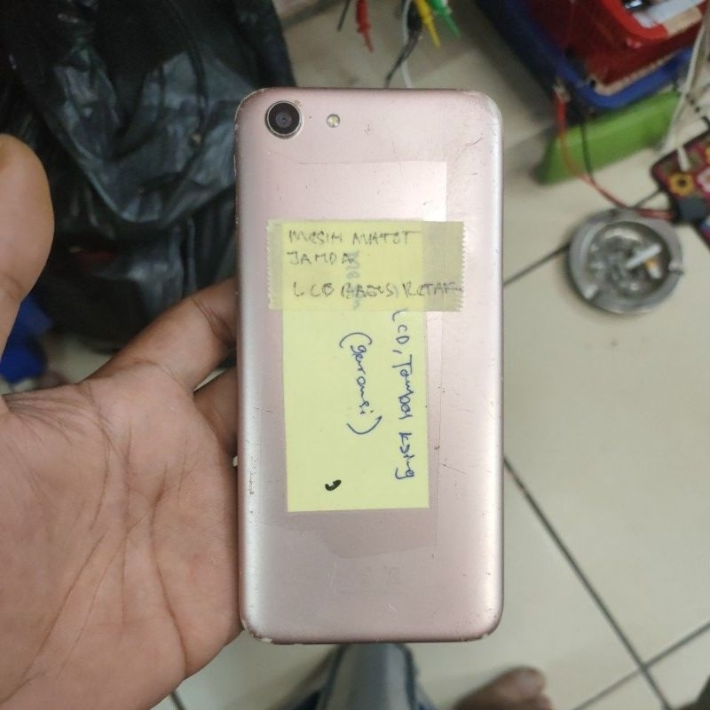 oppo a83 matot lcd bagus retak kaca