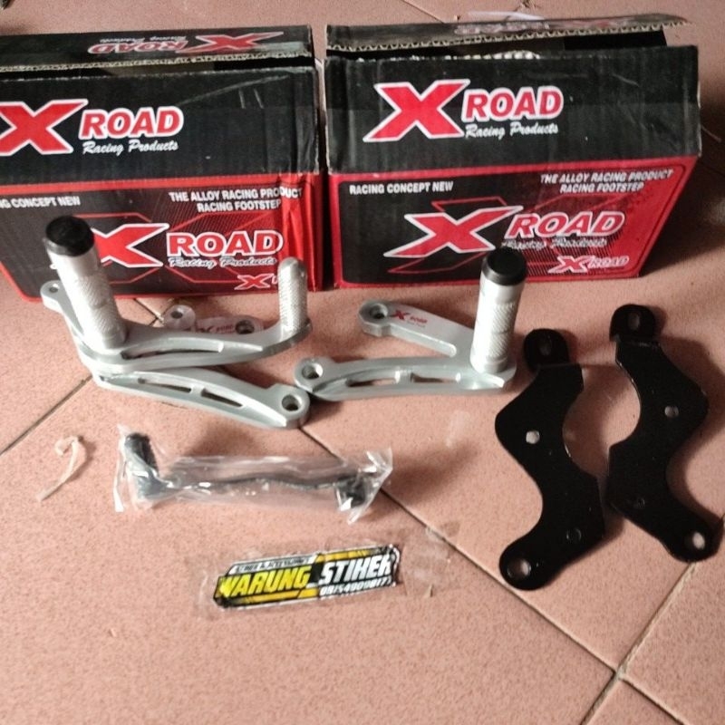 foostep postep underbone x road Jupiter mx old mx new set breket