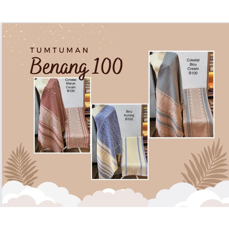 Kain Songket Medan Tumtuman Tarutung Benang 100