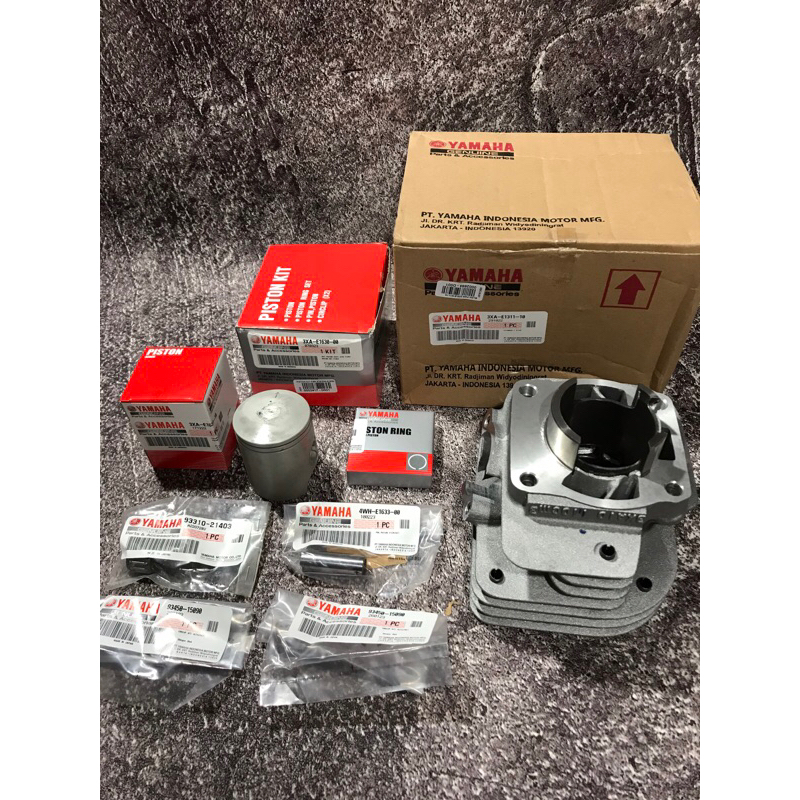 Blok + 1 Set Piston Fizr 100% Original Yamaha