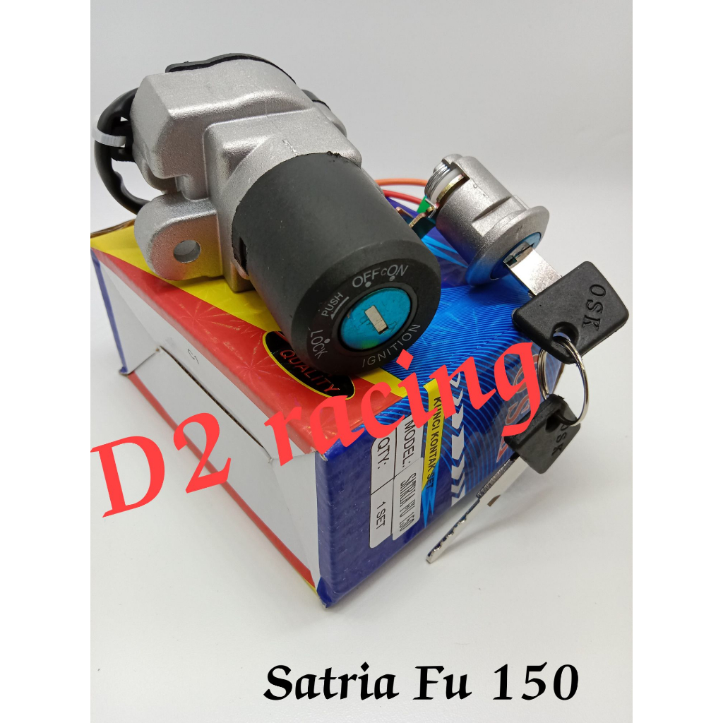 KUNCI KONTAK SATRIA FU 150 / KUNCI SET PLUS KUNCI JOK SATRIA FU 150 KUNCI ASSY SATRIA FU KUALITAS OR
