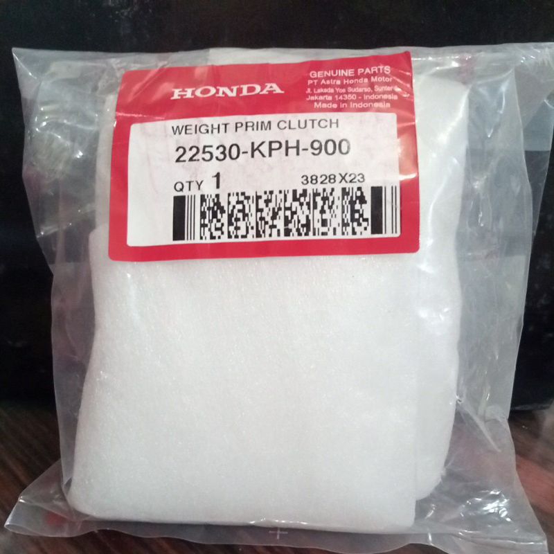 WEIGHT PRIM CLUTCH/Kain Sporket Kharisma,Supra X 125,Supra X 125 F1 (22530-KPH-900)