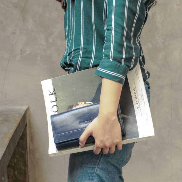 Leather Wallet I Dompet Panjang Kulit Wanita BUCINI Nana