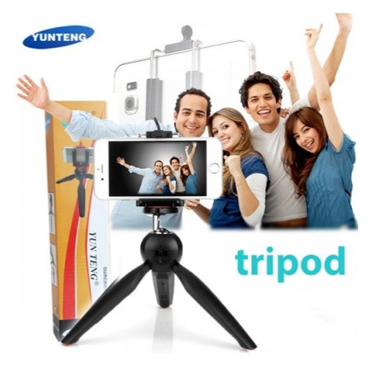 TRIPOD MINI YUNTENG YT-228 / MINI TRIPOD YUNTENG YT-288 / PHONE HOLDER