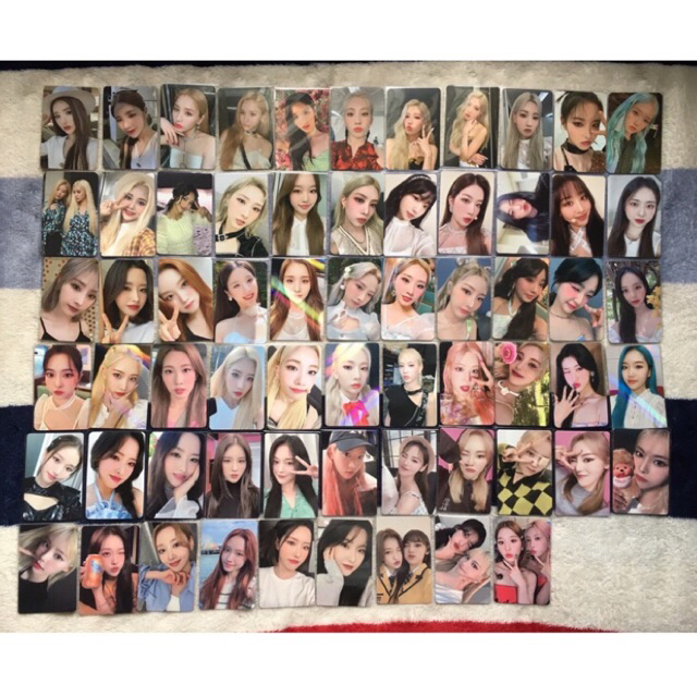 LOONA BENEFIT AND ALBUM POTOCARD