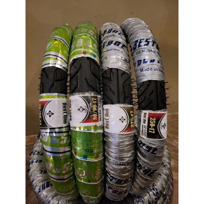 SEPASANG BAN FULLPRESS MOTOR BEBEK RING 17 NON TUBELESS