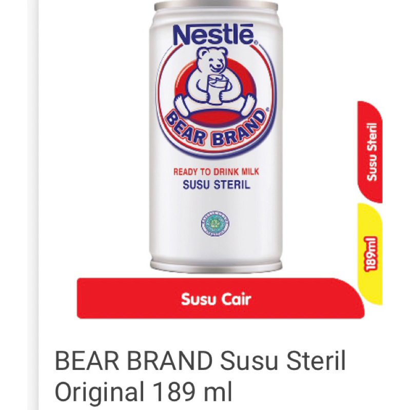 

susu beruang 185ml