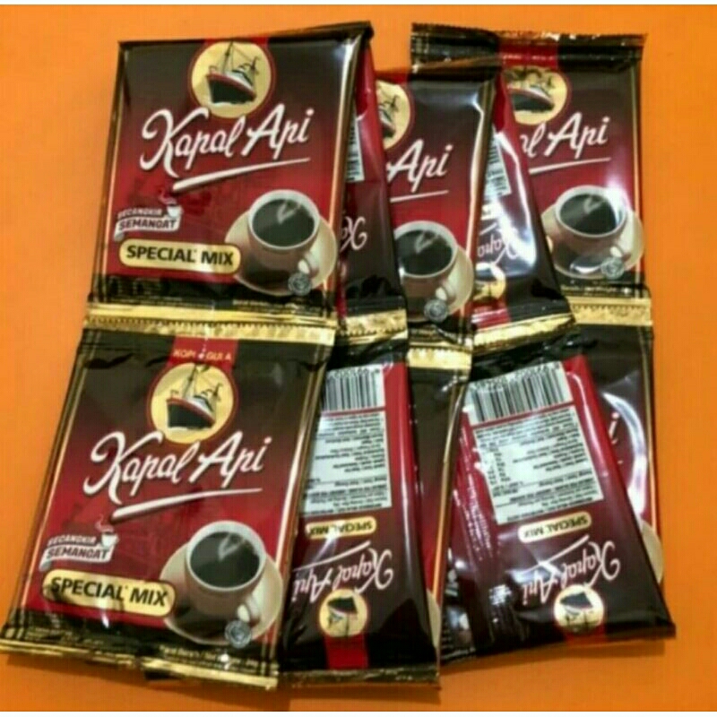 

Kopi Kapal Api Special Mix 24gr (1 renteng isi 10 sachet)