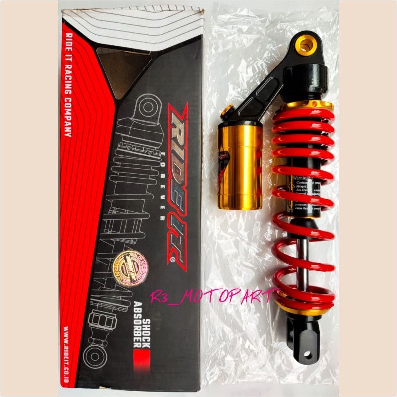 Shockbreaker/Shock Belakang Tabung Variasi Ride It Mio/Soul/J/GT/M3/Xeon/125/Fi